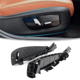 For BMW F10 F07 F02 G30 G12 Car Front Seat Side Bracket Plastic Cover For BMW 5 7 Series 520 525 535i 730 740 Auto Accessories
