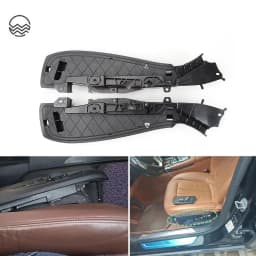 For BMW F10 F07 F02 G30 G12 Car Front Seat Side Bracket Plastic Cover For BMW 5 7 Series 520 525 535i 730 740 Auto Accessories