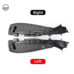 For BMW F10 F07 F02 G30 G12 Car Front Seat Side Bracket Plastic Cover For BMW 5 7 Series 520 525 535i 730 740 Auto Accessories