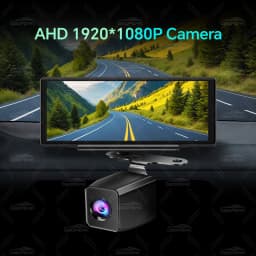 1920*1080P RearView Camera 6M/10M/15M Car and Truck Universal Night Vision Camera Waterproof With Auto Reversing Parking Line