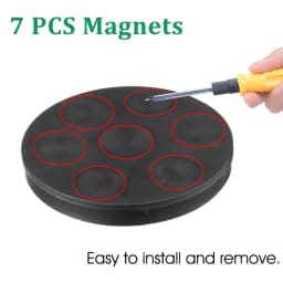 10PCS 66MM M8 Bolt Magnetic Base Mount Bracket Clamp LED Work Light Bar Holder SUV Offroad