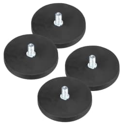 10PCS 66MM M8 Bolt Magnetic Base Mount Bracket Clamp LED Work Light Bar Holder SUV Offroad