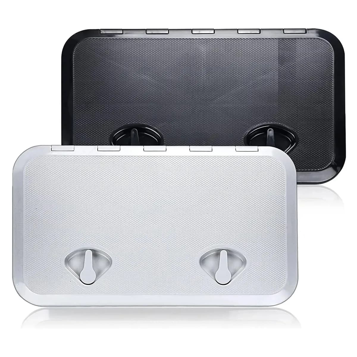 ABS Deck Access Hatch Cover, Waterproof, Anti-UV, Non-Skid Inspection, Marine Boat, Yacht, RV, 24 "x 14"
