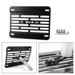 New Bumper Tow Hook License Plate Mount Bracket For BMW F30 F32 F10 3/4/5 SERIES