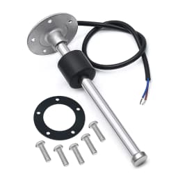7 Color Light 2" 52mm Fuel Level Gauge+Fuel Float Level Sensor 0-190 Ohm for Marine RV Camper Car Oil Tank Level Indicator 9-32V