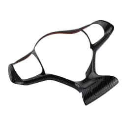 Carbon Fiber Car Inner Steering Wheel Cover Sticker Trim for BYD Atto3 Atto 3 2022 2023 Yuan Plus Dolphin Accessories