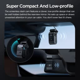 VIOFO VS1 Mini 2K HDR CAR Camera Hidden Design Front Dash Cam Free 32GB MicroSD Card 5GHz Wi-Fi GPS Voice Control Video Recorder