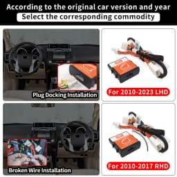 For 2010-2023 Toyota Land Cruiser Prado 150 LC150 Power Folding Mirror Module Accessories Modification Upgrade Auto Shut down