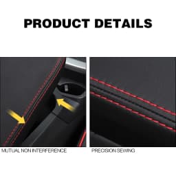 1PCS For Toyota RAV4 XA30 XA40 XA50 2006 - 2018 2019 2020 2021 2022 2023 Car Armrests Box Cover Decoration Interior Accessories