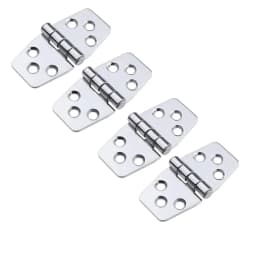 4Pcs Door hinges Marine Grade Stainless Steel Hinge for Boat 3" x 1.5" Window Hinges Hinges Hardware