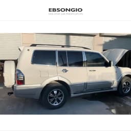 For Mitsubishi Pajero V93 V97 V73 V77 Accessories 2007-2019 Car Window Pillar Strip Cover Trim Stainless Center Pillars Sticker