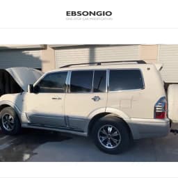 For Mitsubishi Pajero V93 V97 V73 V77 Accessories 2007-2019 Car Window Pillar Strip Cover Trim Stainless Center Pillars Sticker