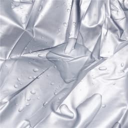 Boat Cover Yacht Outdoor Protection Waterproof Boat Cover Oxford Fabric Anti-smashing Tear Proof Silver Reflective 300D 11-22FT