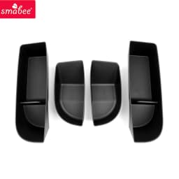 Smabee for Xpeng G9 2024 2025 2026 Door Side Storage Box TPE Front Rear Door Handle Organizer Tidying Car Accessories