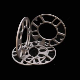 4Pcs 3/5/8/10mm Alloy Aluminum Wheel Spacers Shims Plate For 4/5 Stud Wheel 4x100 4x108 4x114.3 5x100 5x108 5x110 5x115 5x120
