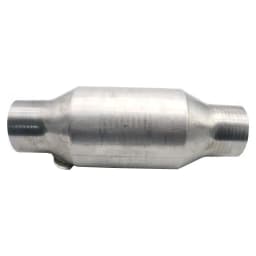 2'' 2.25'' 2.5'' 3" Universal Catalytic Converter Oxygen Sensor 400Cells High Flow Muffler Catalyst Converter Round Stainless