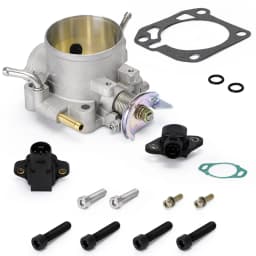 Aluminum Silver Intake Manifold 70mm Throttle Body For Honda B16 B18 D16 F22 B20 D/B/H/F EG EK H22 PQY6959