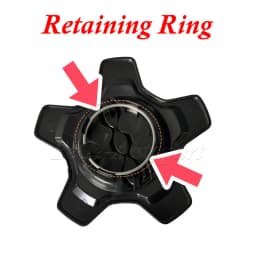 4Pcs Hubcap Cupping For Fiat 500x Silver/Black/Red 735626312 735626311 Wheels Centre Hub Caps Set Dust Cover Wheel Hub 16 inch
