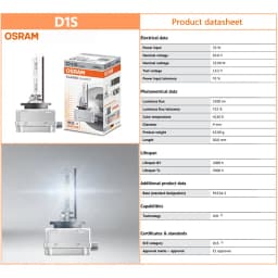 OSRAM Xenon HID CLASSIC D1S D2S D3S D4S Standard Lamps 66140 66240 66340 66440 CLC Original Car Head Light 4200K Warm White Pair