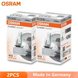 OSRAM Xenon HID CLASSIC D1S D2S D3S D4S Standard Lamps 66140 66240 66340 66440 CLC Original Car Head Light 4200K Warm White Pair