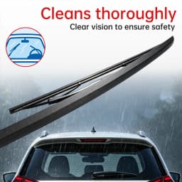 Car Rear Wiper Blades Back Window Wipers Arm For AUDI Q7 Hatchback (2006-2015) Auto Windscreen Blade Accessories