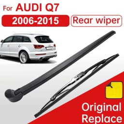 Car Rear Wiper Blades Back Window Wipers Arm For AUDI Q7 Hatchback (2006-2015) Auto Windscreen Blade Accessories