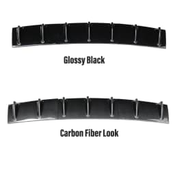 Universal Car Rear Bumper Lip 7-Fin Diffuser Three-Section Auto Rear Bumper Lip Body Kit for BMW E60 E46 E90 F10 for Audi A4 B8