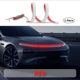 120cm 150cm 180cm 200cm 220cm Car Hood Light Strip Daytime Running Flexible LED Auto Decorative Atmosphere Ambient Lamps DRL 12V
