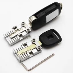 HUK Multifunction Key Clamp Vertical Key Machine Cutter Tools Key Clamping Fixture for Door Car Keys Dupliation Locksmith Tools