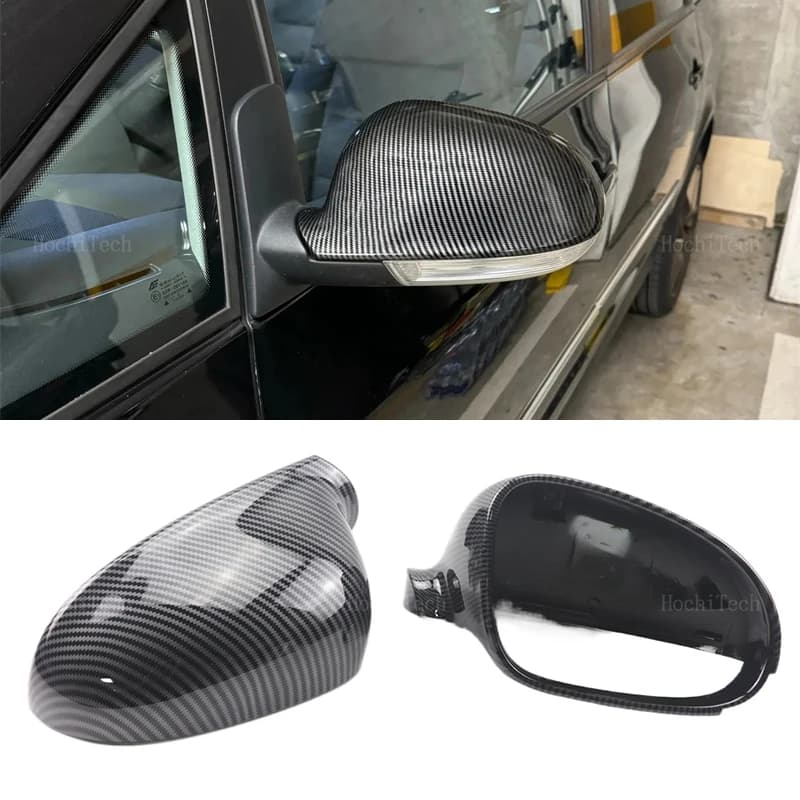 For Volkswagen Golf 5 MK5 GTI Jetta 5 Passat B6 B5.5 Side Wing Mirror Covers Caps For VW Sharan Golf 5 6Plus Variant EOS