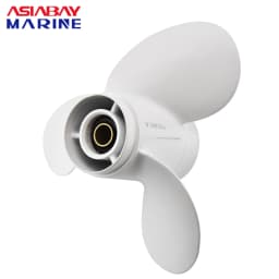 Outboard Propeller For Yamaha 9.9hp 15hp 9 1/4 *10 Boat Aluminum Alloy Screw 3 Blade 8 Spline Marine Engine Part 63V-45952-10-EL