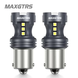 2x P21W BA15S LED Canbus 1156 BAY15D 1157 P21/5W LED Bulbs T20 W21W Car Lights 6500K White Red Brake Lights Reverse Lamp DRL