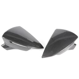 2pcs Car Side Door Rear View Mirror Cover Cap Add on For SEAT Leon MK3 5F ST FR Cupra Ibiza Mk5 Arona KJ7 2017-2020