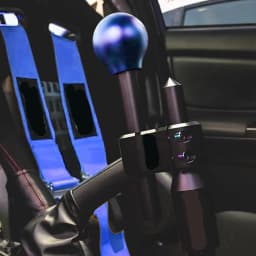 Mechanical Texture High Quality Car Aluminum H Type Shift Knob Extension Adjustable Extender Gear Shifter With Three Adapters
