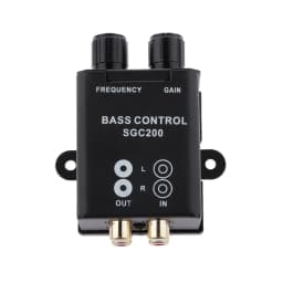 Subwoofer Bass Remote Volume Control Knob RCA Level Frequency Equalizer for Car Audio Amplifier Earbud
