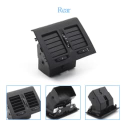 Front Rear Dashboard Air Conditioner AC Vent Grille Assembly For Skoda Octavia 2 A5 MK2 RS 2004-2014 1Z0820951B 1ZD819203