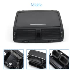Front Rear Dashboard Air Conditioner AC Vent Grille Assembly For Skoda Octavia 2 A5 MK2 RS 2004-2014 1Z0820951B 1ZD819203