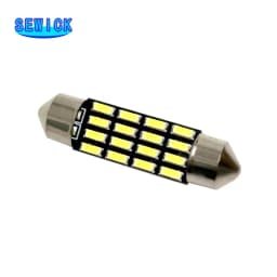 100pcs 31mm 36mm 39mm 41mm Festoon 4014 16 SMD C5W Led 16 Leds Interior Lights Dome Lamps Reading Light Mix Size