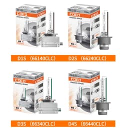 D1S D2S D3S D4S For OSRAM Xenon 66140 66240 66340 66440 CLC HID Original Car Xenon Headlight 4200K Standard White Light, 1x
