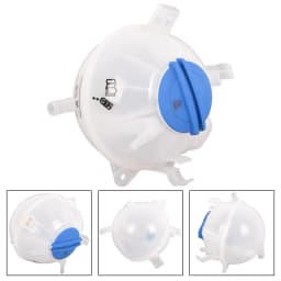 Engine Radiator Coolant Reservoir Tank Bottle And Cap Plastic For GOLF For MK6 1K0121407A 603-253 Leak Proof