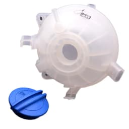 Engine Radiator Coolant Reservoir Tank Bottle And Cap Plastic For GOLF For MK6 1K0121407A 603-253 Leak Proof