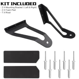 50 inch LED Light Bar Brackets for Jeep Cherokee XJ 1984-2001 Off-road Bar light Roof Holder for JEEP Comanche MJ 1986-1992