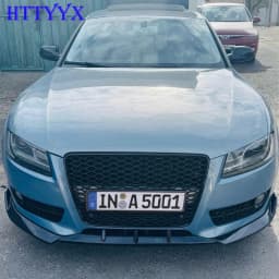 Front Bumper Splitter Lip Diffuser Body Kit Spoiler Guard Fit For Audi A5 B8 Quattro 2008 2009 2010 2011 (Not For S-LINE Model)