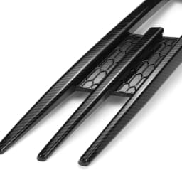 Pair Car Front Fog Light Grille Grill For VW Golf 7 MK7 GTI 2014 2015 2016 2017 Fog Lamp Lower Bumper Grill