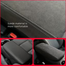 For Toyota HARRIER Accessories VENZA 2021-2025 2026 Car Interior Accessories Central Control Armrest Box Protective Leather Pad