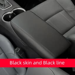 For Toyota HARRIER Accessories VENZA 2021-2025 2026 Car Interior Accessories Central Control Armrest Box Protective Leather Pad