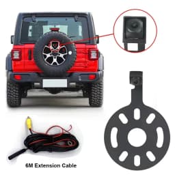 Bornwin Car Rear View Camera For Jeep Wrangler Waterproof Backup Reversing Cameras Parking Assistance Device AHD 1080P