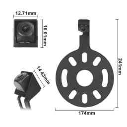 Bornwin Car Rear View Camera For Jeep Wrangler Waterproof Backup Reversing Cameras Parking Assistance Device AHD 1080P