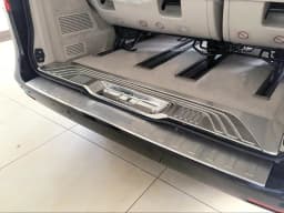 For Mercedes-Benz Vito V-Class W447 2014-2024 Stainless Silver Rear Trunk Inner Outer Bumper Plate Protector Guard Cover Kit