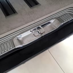 For Mercedes-Benz Vito V-Class W447 2014-2024 Stainless Silver Rear Trunk Inner Outer Bumper Plate Protector Guard Cover Kit